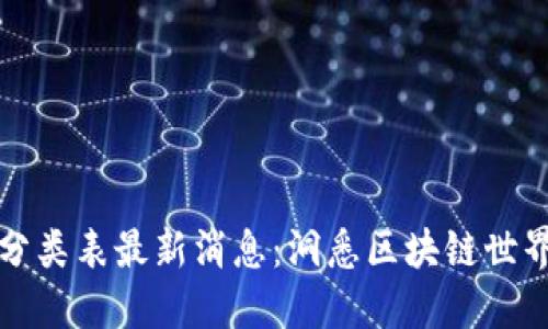 区块链用户分类表最新消息：洞悉区块链世界的用户群体